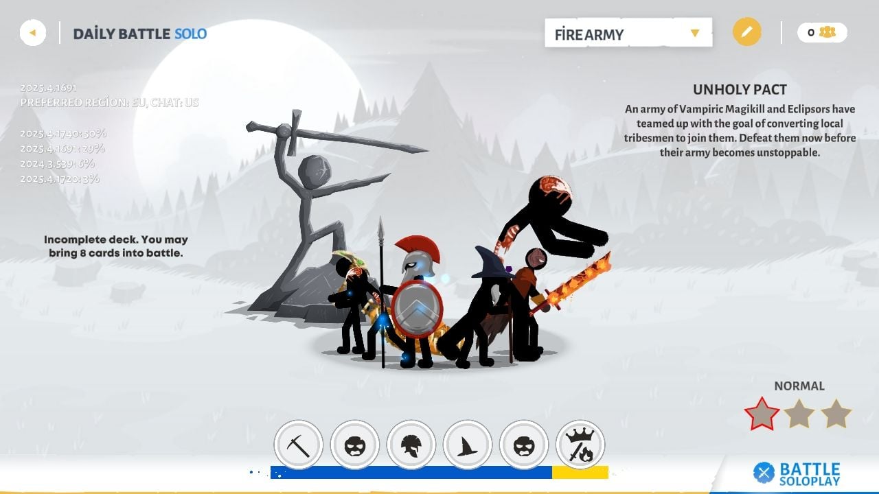Secret Units Hack In Stick War:Saga Old Version!!