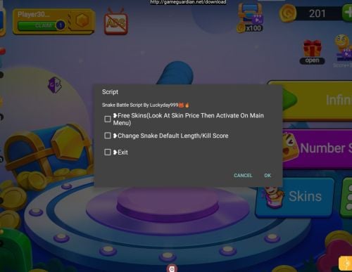 More information about "Snake Battle Script"