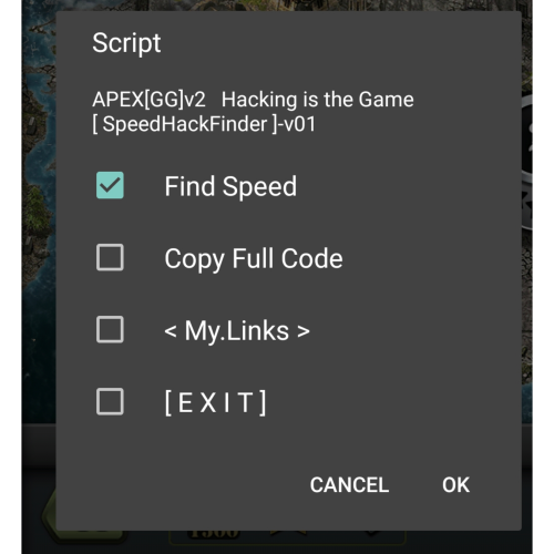 More information about "Speed Hack Finder"